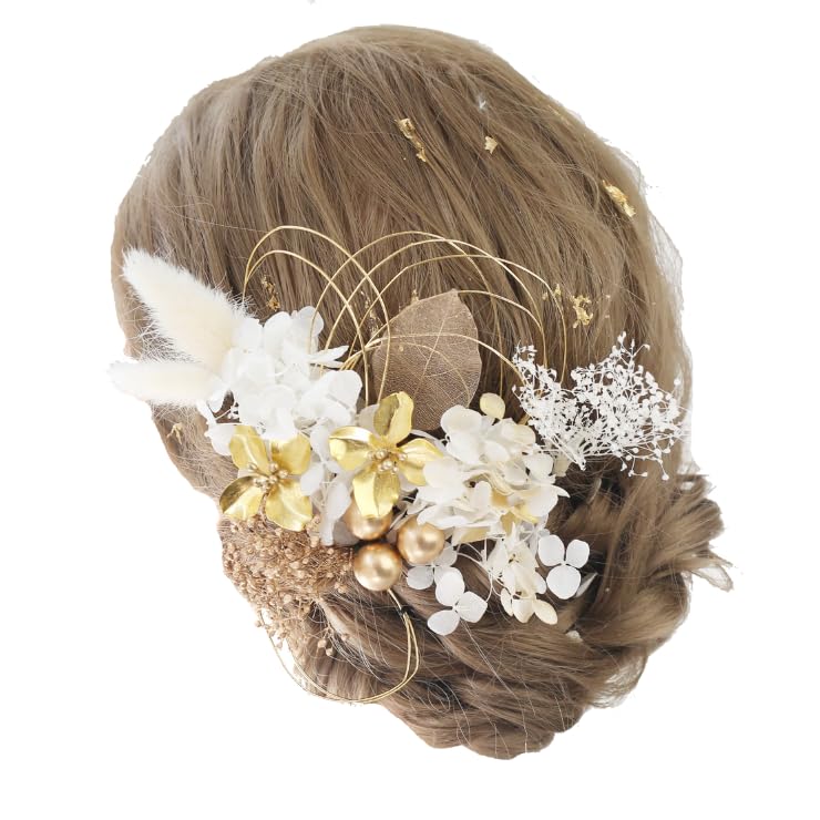

Bud Flower Hair Accessory hair-193 (White)