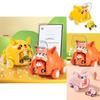 Animal Inertia Toy Car For Kids With Plastic Material And Interactive Play