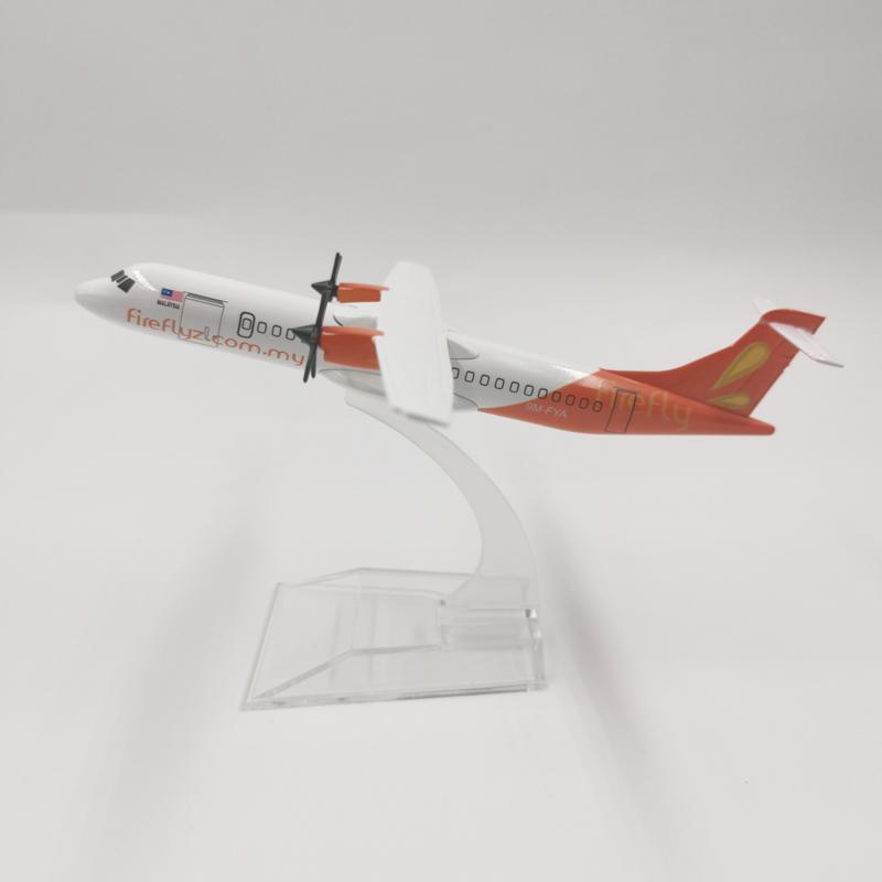 Jason Tutu Plane Model Airplane Fk-50 16cm Atr-600 Aircraft Model Diecast Metal Airplanes 1:400 Scale Planes