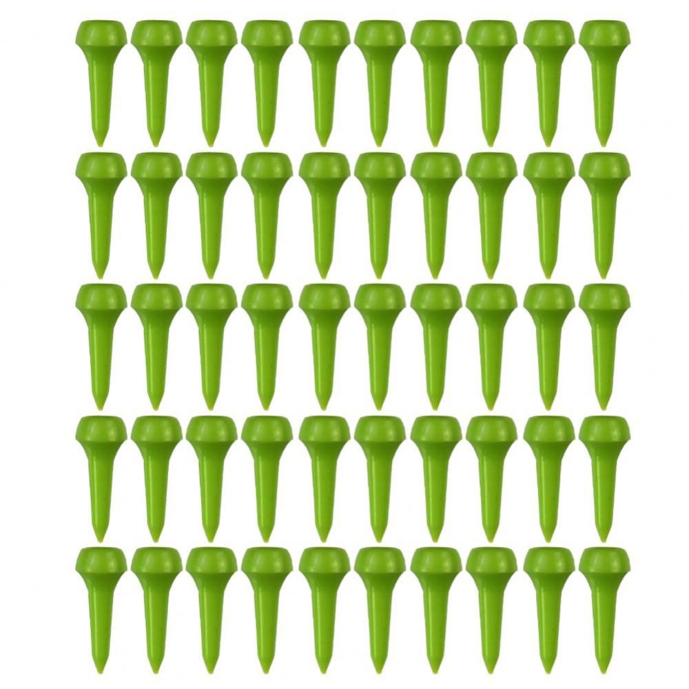 50pcs Multi-Color Mushroom Ball Nail Precise Swing Golf Tee Golf Ball Pegs  Golf Practice