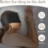 Silk Sleep Mask Full Eye Coverage Adjustable Breathable Skin-Friendly Light Blocking For Restful Sleep Comfort