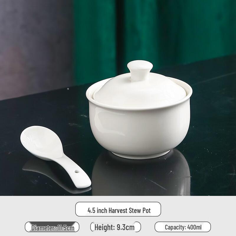 Ceramic Double Boiler Stew Pot