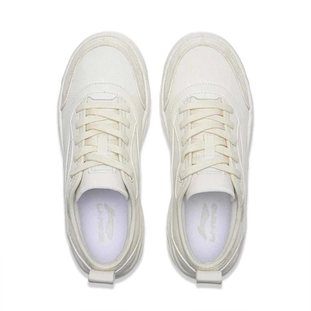 Li Ning Light Sail Classic Versatile Fashion Trendy Retro Comfortable Non-Slip Wear-Resistant Breathable Low-Top Skate Shoes Women sneakers AGCW080-3