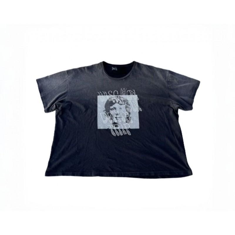 Vintage Washed Cotton Oversized Streetwear Tee Men Women 2026 Loose Fit Graphic Short Sleeve T-Shirt