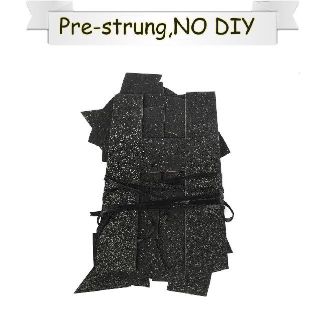 Hide The Car Keys Banner,Pre-Strung Glitter Black Happy 16th Birthday Banner,15th and 16th Funny Birthday Party Decorations for Boys Girls 16 Year