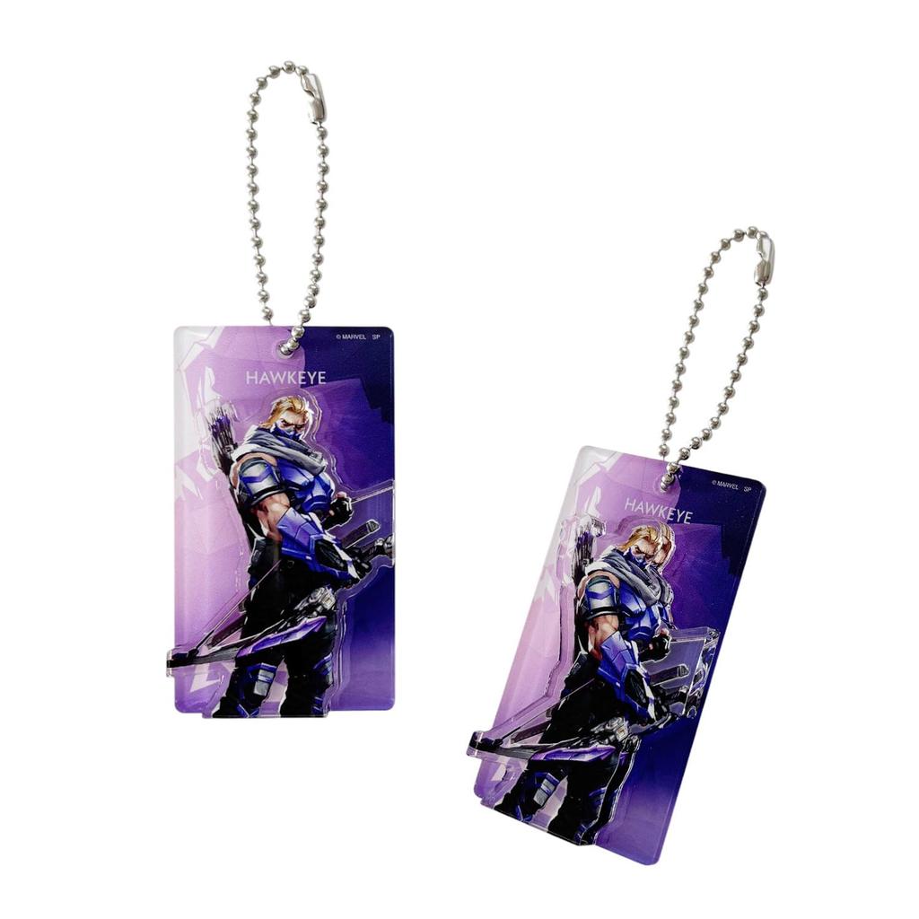 Small Planet Marvel Rivals 3D Schlüsselanhänger B Blindverpackt Kompletter Satz von 17 Figuren