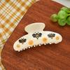 Blume Frauen Haifisch-Klammer Koreanischer Stil Acryl Haar-Kralle Strassstein-inlay Haar-Kralle Weiblich