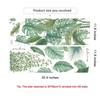 Tropical Monstera Leaf Plants Wall Art Sticker Nordic Wall Decals Vinyls Stickers Living Room Bedroom Kitchen Home Decor Sticker