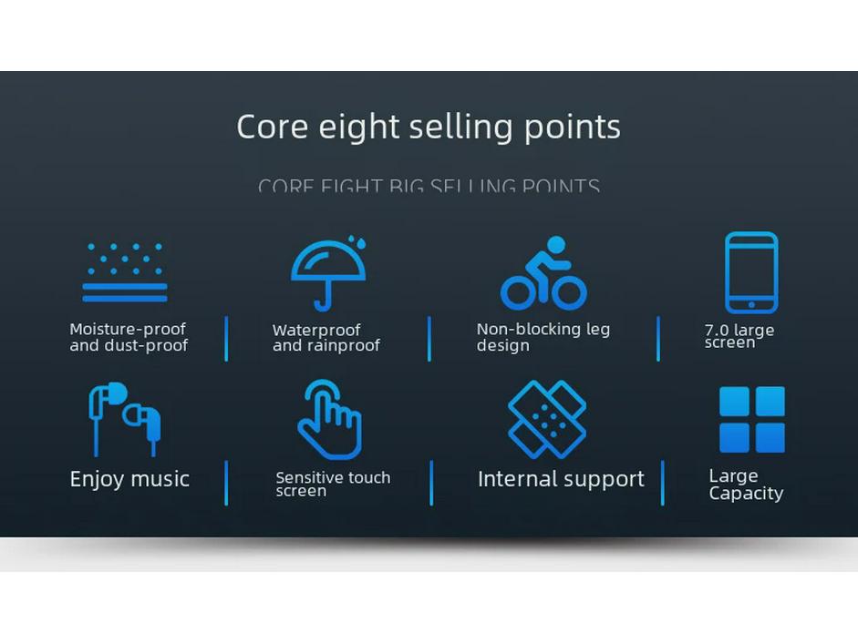 Waterproof Cross-Border Cycling Phone Bag: Top Tube Bicycle & Mountain Bike Beam Bag