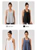 Women's Loose Tank Top Yoga Sets Breathable Quick Dry Sleeveless Workout Running Top