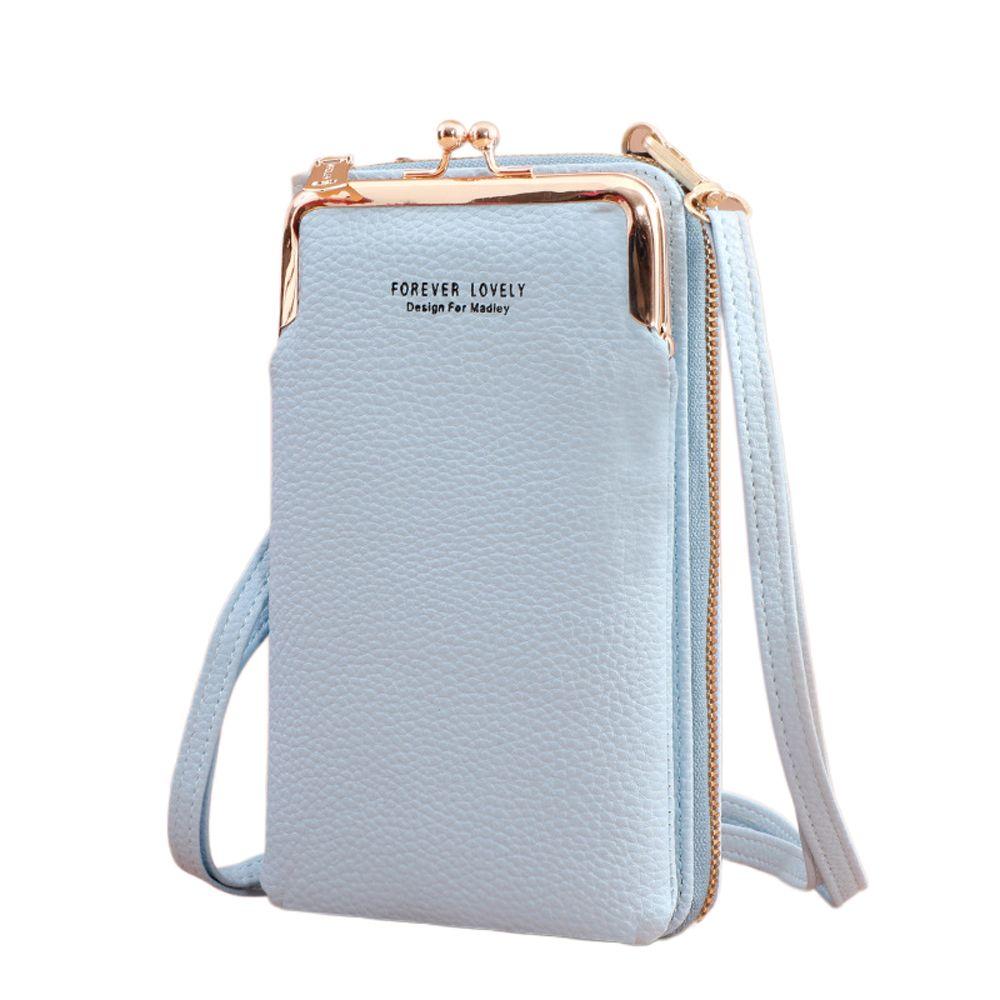 

Сумка Маленькая сумка с клапаном Сумка-тоут Сумки для мобильного телефона Аксессуары для телефона Чехол для мобильного телефона Сумки через плечо небесно-голубой