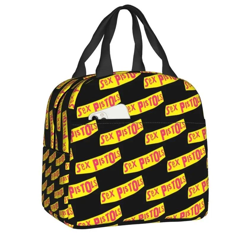 The Best Of Sex Guns Lunch Bag Women Thermal Cooler Insulated  Container for Student School Work Picnic Food Tote Bags