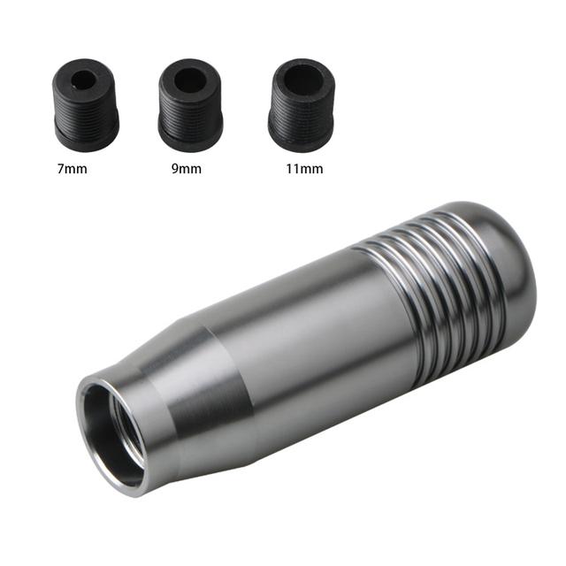 Pomello Cambio Manuale Universale in Alluminio per Auto Leva Cambio Manuale Accessori Interni Auto