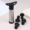Vacuum Pump Preserver Wine Saver Set Vacuum Wine Stoppers For White / Beer Wine Zinc Alloy Keep Wine Fresh