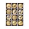 12Pcs/Set Creative Christmas Tree Balls Shiny Xmas Baubles Durable Christmas Ball  Showcase