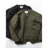 2025 Men's American Retro Style Autumn/Winter Collarless Workwear Jacket - Solid Color, Loose Fit, Trendy Design for Outdoors