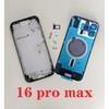 OEM Battery Back Cover Middle Frame SIM Housing For iPhone 16 Pro Max 16E 16 Pro 16 Plus