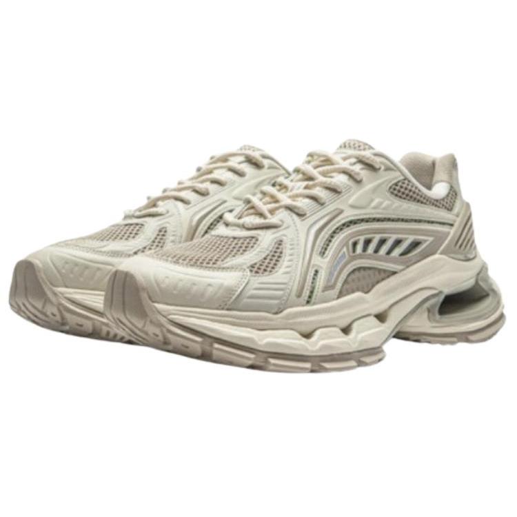 New LiNing Furious Rider BOW Slip Resistant Abrasion Resistant Low top Casual Shoes Women's Light Tea Green/Limewash Gray AZGU008-1