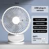 Portable Mini Desktop Usb Folding Fan With 4 Speed And Timing Functions Suitable For Dormitory Office Use Student Gift