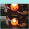 Lanternas Encantadoras de Abóbora LED para Halloween Decoração de Festa e Presentes