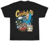 BEAVIS CORNHOLO BLACK T-T-shirt CORNHOLIOS CEREAL - AND BUTTHEAD CARTOON COMEDY