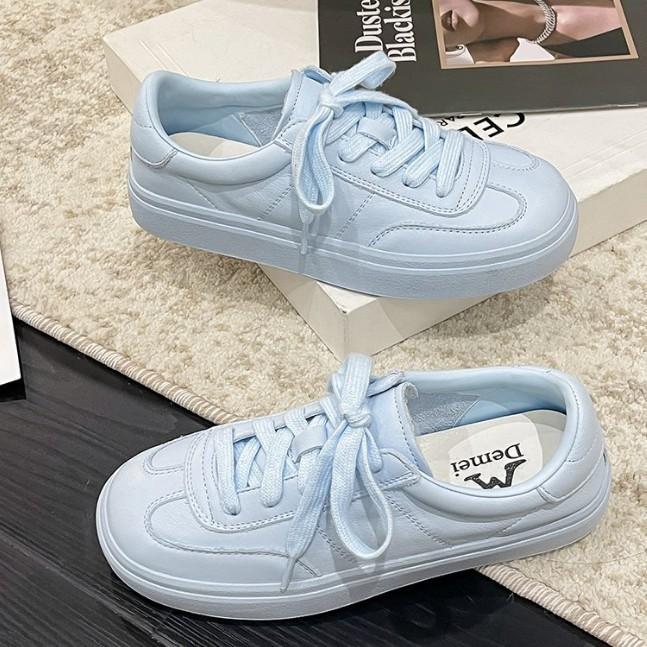 Korean Version of Light Casual and Comfortable Little White Shoes Women's Autumn 2025 New Sports Shoes Casual Versatile Flat Baseplate Shoes