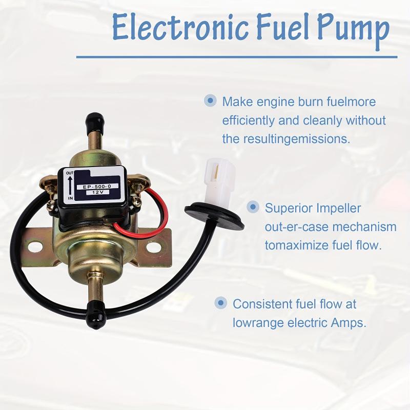 Universal Fuel Pump for Gasoline & Diesel Vehicles - Ideal for Cross-Border E-commerce Dropshipping