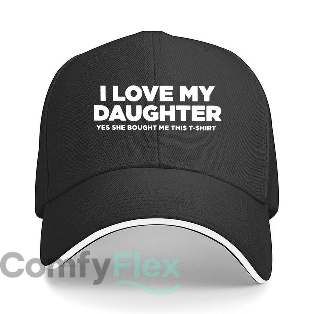 Love Daughter Speaks Warmth Hip Hop Hat Fashion Outdoor Sports Sandwich Baseball Cap