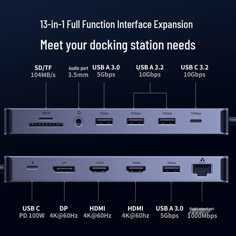 UGREEN CM681 13-in-1 USB-C Docking Station
