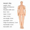 White Skin Multi-jointed Doll Movable 1/6 Doll Body Fashion Movable Action Figure  For Collectors