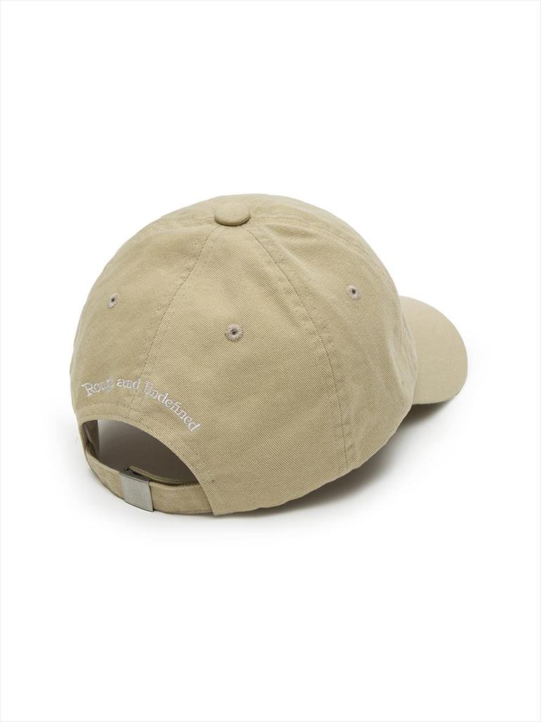 [Matinkim] Block Logo Ball Cap In Beige