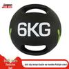 Jingren Dual Handle Rubber Medicine Ball