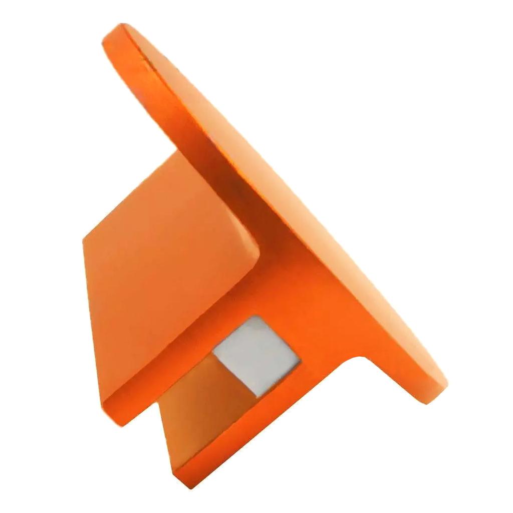 Universal Aluminum Jacks Pad Magnetic Puck for Vehicles Efficient Car Lifting with Slotted Grooved Frame Adapter 0.4inch