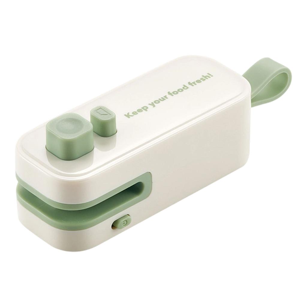 Household Food Sealer Rechargeable Snacks Bags Sealing Machine for Kitchen Use and Travel Food Preservation Tool