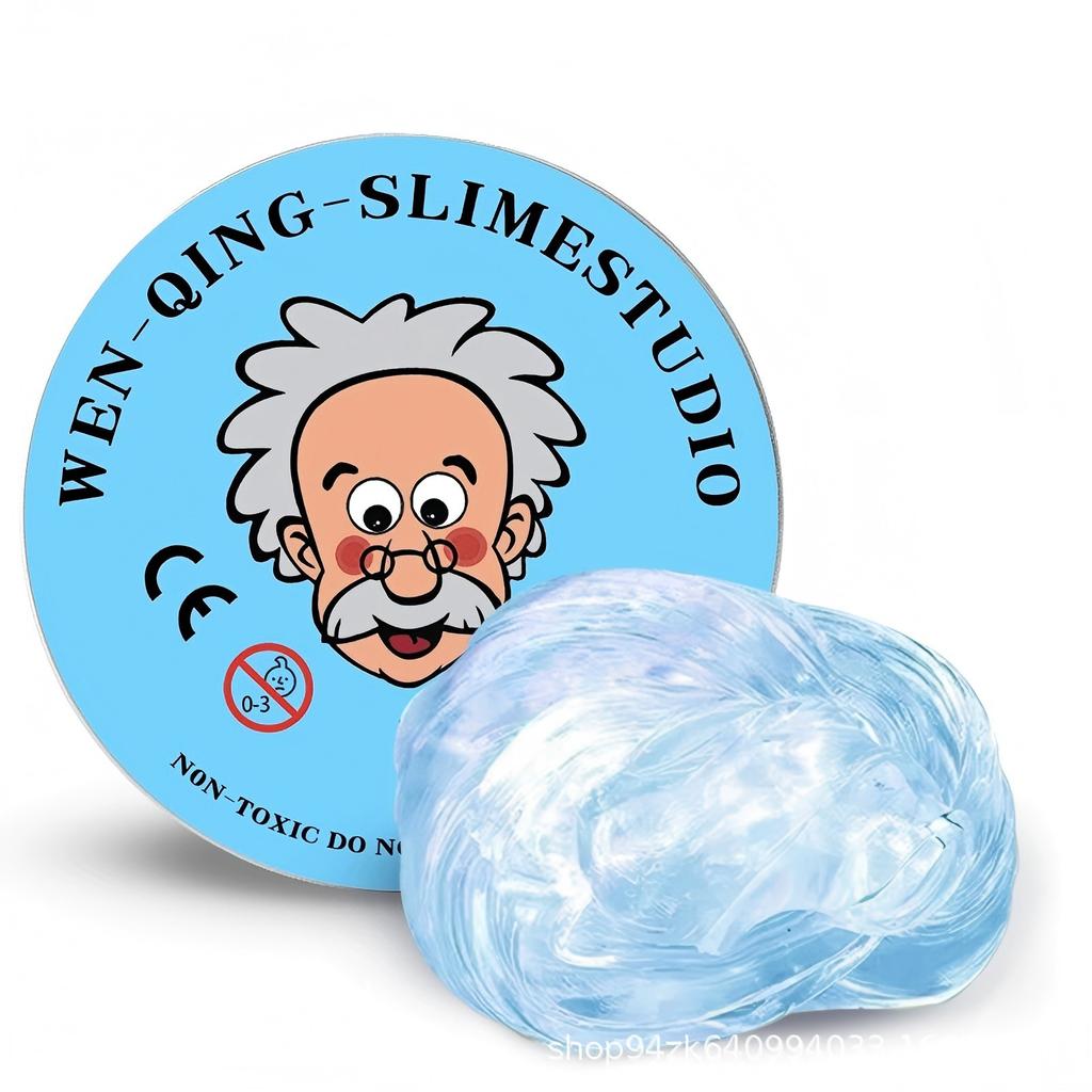 Colorful Transparent Gradient Non Newtonian Liquid Modeling Compound Non Toxic Creative Diy Sensory Toy