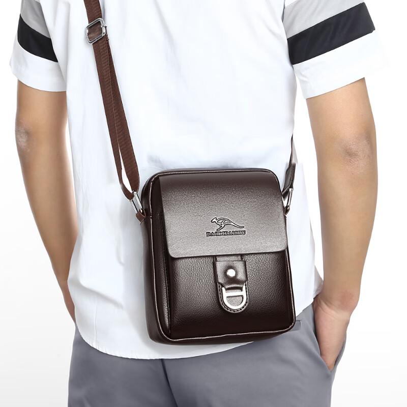 MDNG Men's Business Casual Shoulder Crossbody Bag