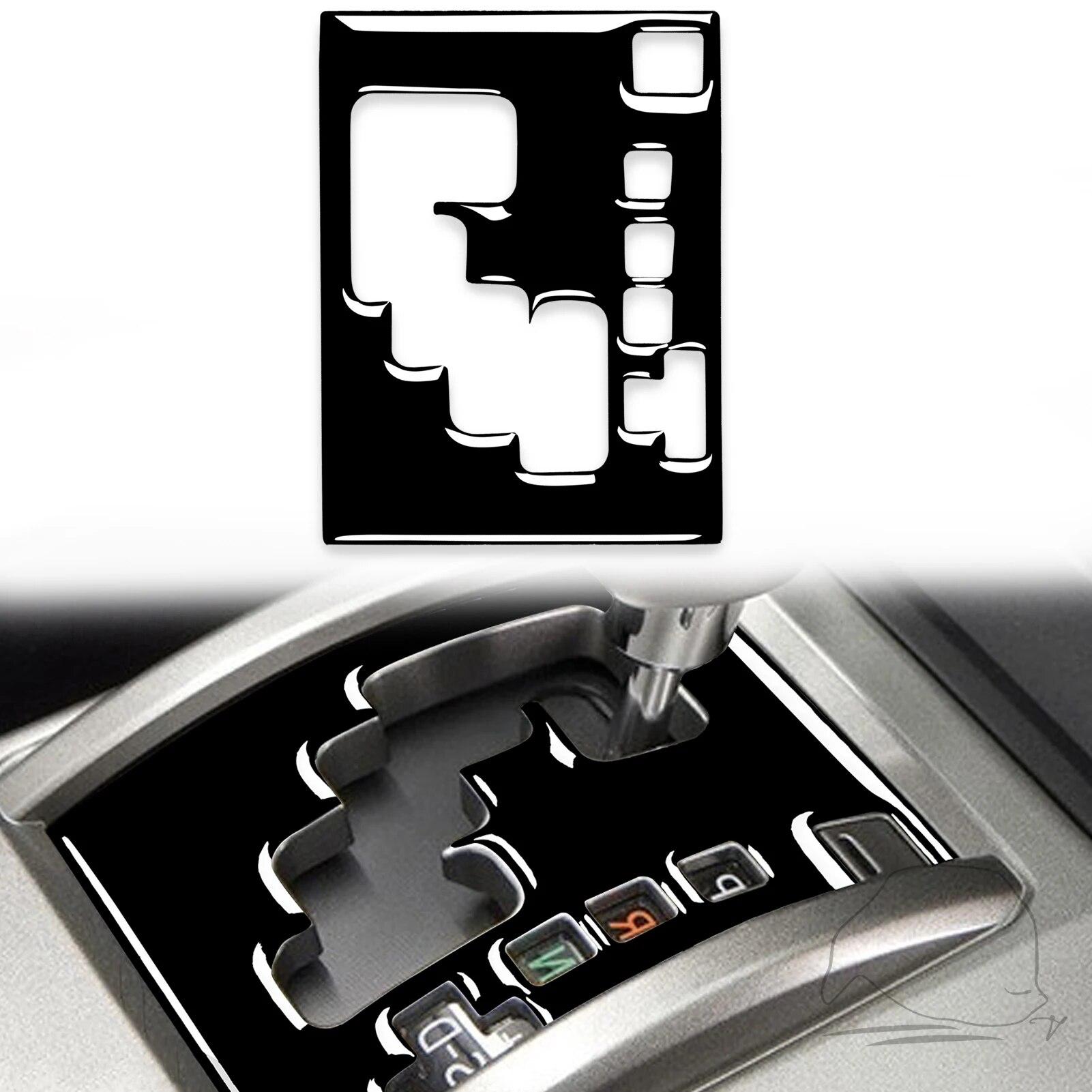 

Для Toyota 4runner 2010-аксессуары автомобильные пластиковые черные внутренние переключатели передач рамка отделка наклейка украшение black RHD