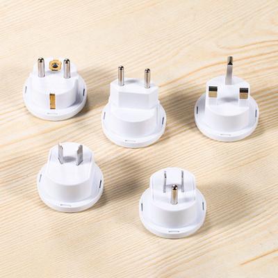 EU-Steckeradapter UK Au US zu EU KR Reisesteckdosenkonverter British American zu Euro European Korea France Universal Power Adapter