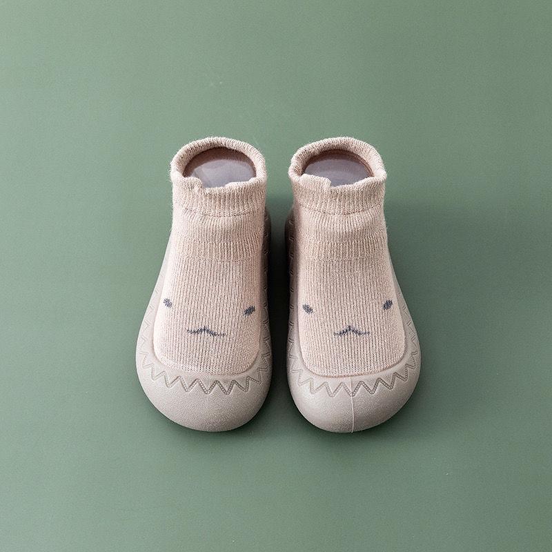 2024 Spring/Summer Soft Sole Baby Walking Shoes, Non-Slip Infant Prewalker Floor Socks for Boys and Girls