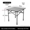 Height-Adjustable Outdoor Camping Table & Chair Set