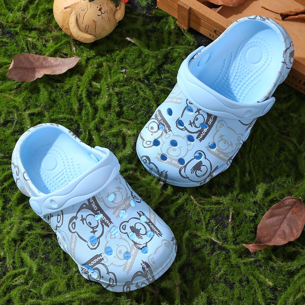 Kinder Dinosaurier Garten Schuhe Niedliche Cartoon Sandalen Clogs Kleinkind Strand Pool Wasserschuhe Sommer Badeschuhe für Jungen 1214