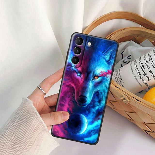 Roztomilý liščí zvířecí pouzdro na telefon pro Samsung Galaxy S24FE S23 5G S20 S21 FE S25 S22 Ultra S24 Plus Pouzdra Měkký TPU Silikonový kryt Lišky