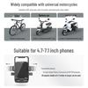 Electric Vehicle & Bike Phone Holder with Battery for Motorcycle and Bicycle Navigation