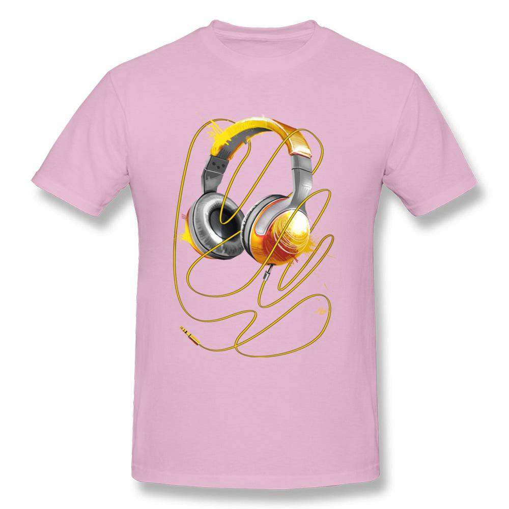 Hip Hop Dance Music T-Shirt Turn Me On Free Ship Short Sleeve 100% Cotton Men's T Shirts Rock Headphone T Shirt Top Quality