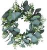 Artificial Eucalyptus Plant Wreath Wedding Holiday Supplies Door Home Decoration Diy Photo Props Flowers Background Wall Garland