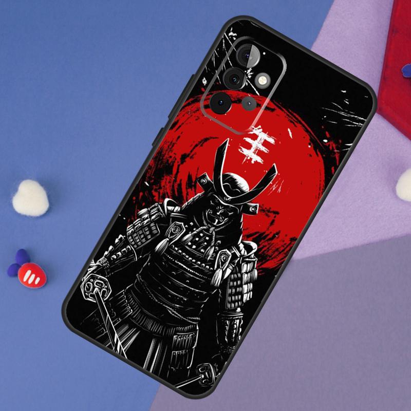 Japanese Samurai Case For Samsung Galaxy A14 A56 A36 A26 A16 A06 A54 A34 A12 A32 A52 A13 A33 A53 A15 A35 A55