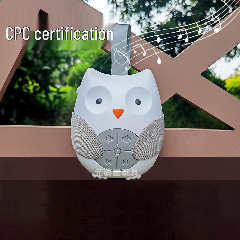 

Newborn Soothing Owl Music Box & White Noise Baby Toy 12x10x9