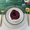6 Pcs Cheese Cloth Napkins Bulk Gauze Cheesecloth Napkins Dinner Cloth Napkins Soft Boho Table Napkins Rustic Wrinkled for Wedding Party Event Decor
