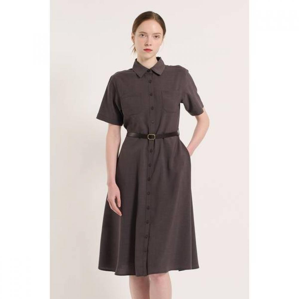 

Bcbg Belted Two Pocket Dress B5m4o683 Khaki (45)/77