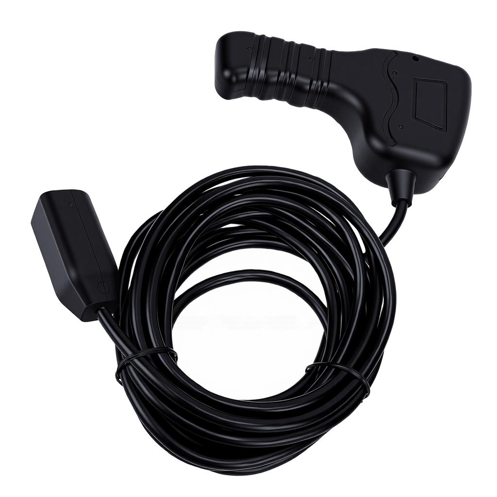 Plug In Truck Winch Remote Controller Handheld 83665 Replacement for WARN M8000 M12000 VR12000 with 12ft D Shape Cable